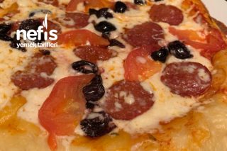 Pratik Pizza Tarifi (Tavada)