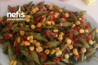 Taze Fasulye Salatası İnanılmaz Lezzetli Farklı Bir Tarif Tarifi