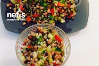 Bulgurlu Börülce Salatası (Videolu) Tarifi