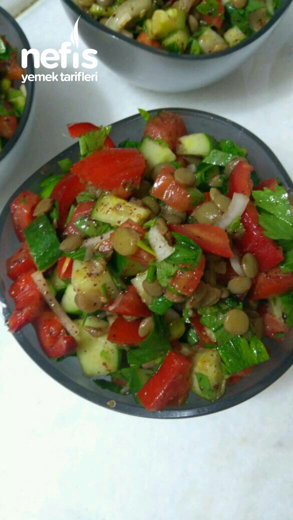 Yeşil Mercimek Salatası
