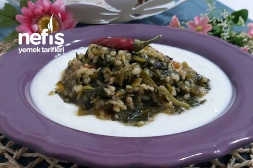 Bulgurlu Ispanak Yemeği Çok Lezzetli Tarifi