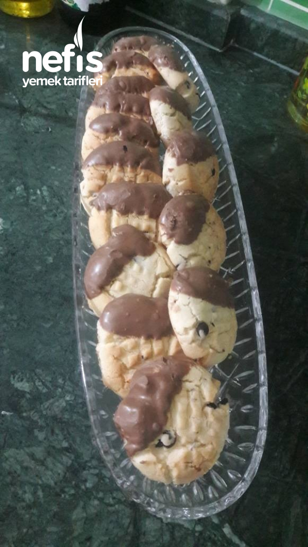 Fındıklı Damla Çikolatalı Kurabiye (Kıyır Kıyır) Nefis Yemek Tarifleri
