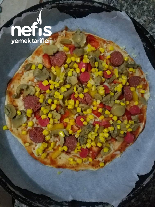 Yumuşacık Bol Malzemos Pizza