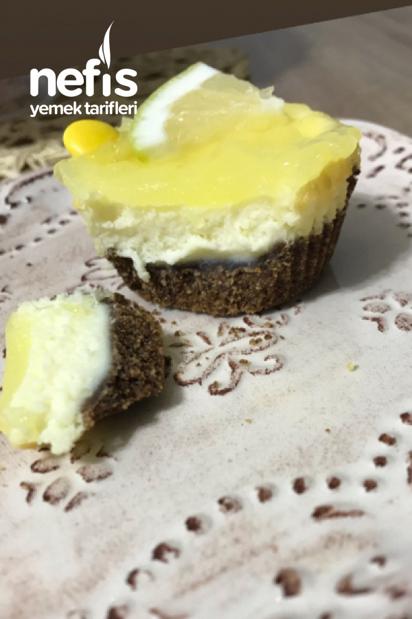 Portakal Soslu Mini Cheesecake