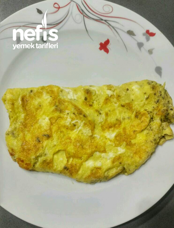 Kekikli Kaşarlı Kapalı Omlet