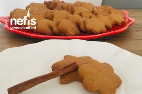 Kış Kurabiyesi (Tarçınlı Zencefilli Kurabiye) Nefis Yemek Tarifleri