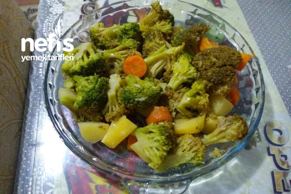 Buharda Brokoli Salatası