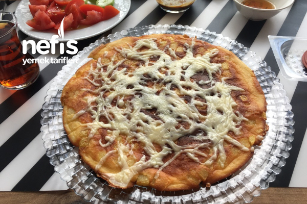 Tavada Patatesli Yumurtalı Kek Nefis Yemek Tarifleri