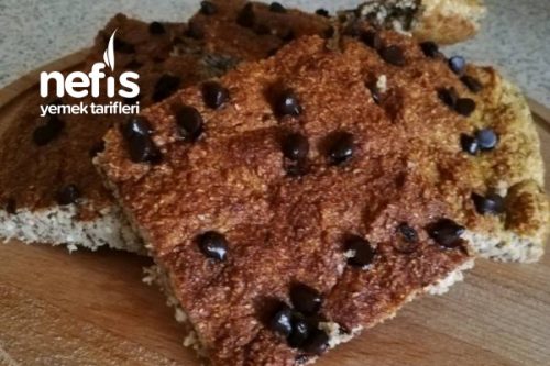 Unsuz Şekersiz Yağsız Bademli Kek Nefis Yemek Tarifleri