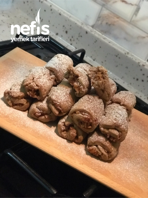 Kavrulmuş Unlu Elmalı Kurabiye Nefis Yemek Tarifleri