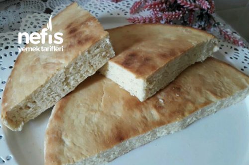 5 Dakikada Tavada Pişen Mayasız Ekmek Tarifi