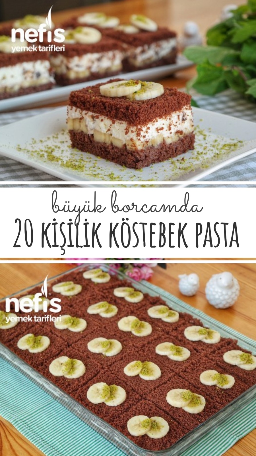 köstebek pasta tarifi borcamda