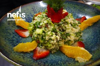 Kinoalı Meyveli Tabbule Salatası Tarifi