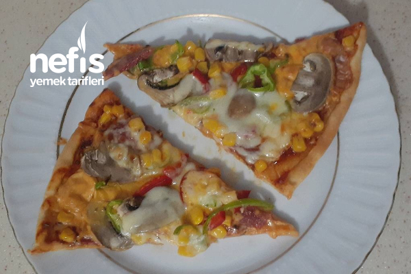 Ev Yapımı Dominos Pizza (Videolu) Nefis Yemek Tarifleri