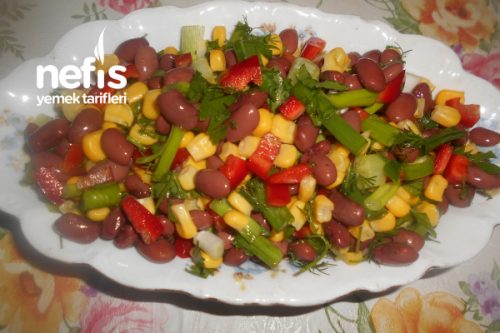 Kırmızı Meksika Fasülyeli Salata Tarifi