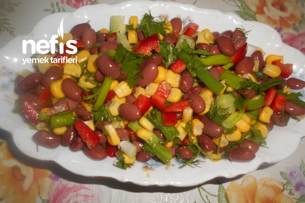 Kırmızı Meksika Fasülyeli Salata