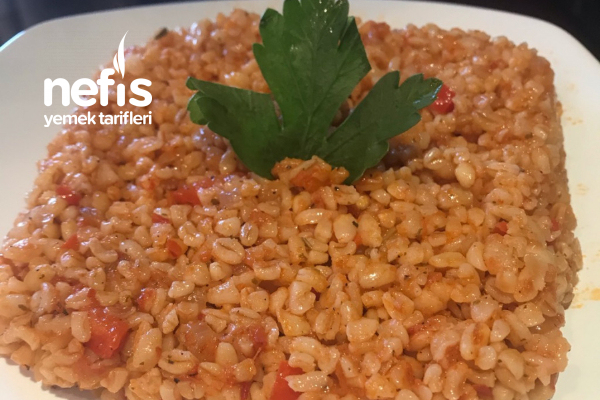 Domatesli Bulgur Pilavı