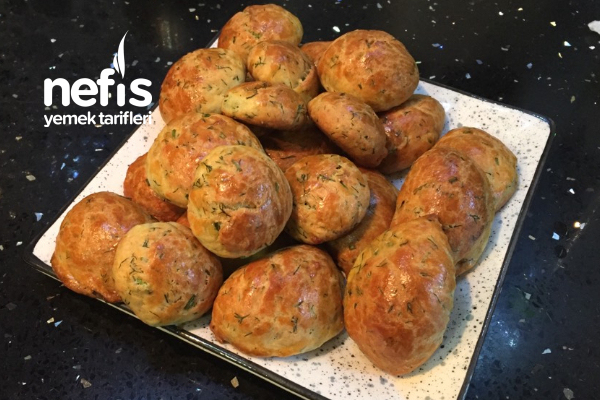 Dereotlu Kurabiye (Poğaça) Tarifi Nefis Yemek Tarifleri