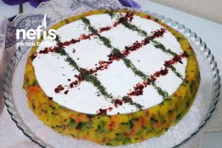 Tart Kalıbında Yoğurtlu Patates Salatası Tarifi