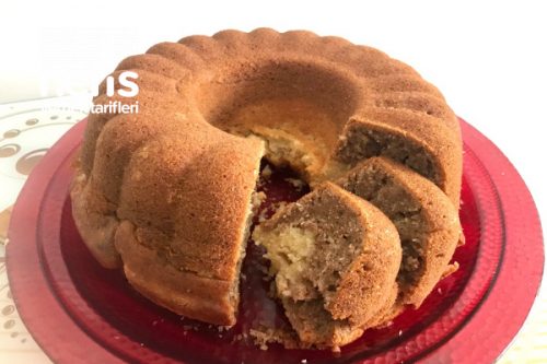 İki Renkli Kek Tarifi (VİDEOLU) Nefis Yemek Tarifleri