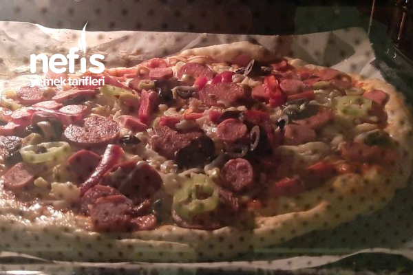 İtalyan Pizza Hamuru ile Türk İşi Pizza