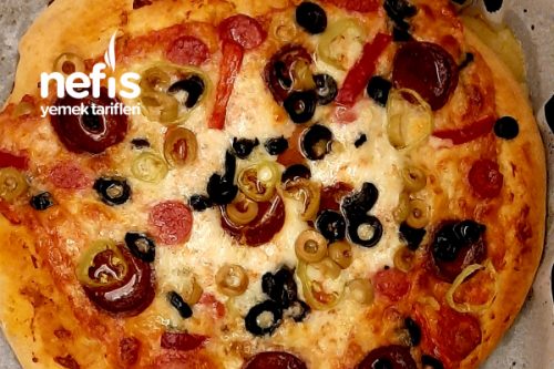 İtalyan Pizza Hamuru ile Türk İşi Pizza Tarifi