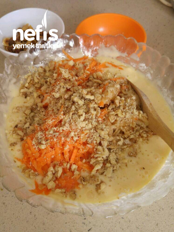 Havuçlu Elmalı Cevizli Kek Nefis Yemek Tarifleri 6540067