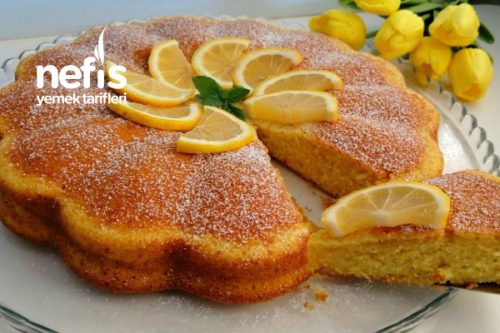 Rengine Hayran Kalacağınız Limonlu Kek Tarifi