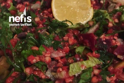 Glutensiz Pancarlı Karabuğday Salatası Tarifi
