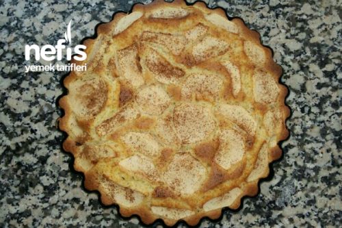 Tart Kalıbında Elmalı Kek (Tek Yumurtayla) Nefis Yemek Tarifleri