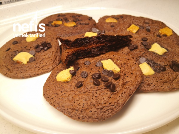 Aman Dikkat !! Bu Kurabiye Çok Yediriyor – Çikolatalı Cookie