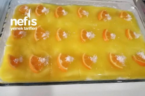 Portakal Soslu Etimek Tatlısı ( Vitamin Deposu Kış Tatlısı) Tarifi
