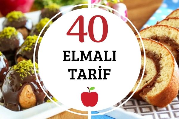 Elmalı Tarifler: Kurabiyeden Turtaya 40 Çeşit Tarifi Elmalı Tarifler: Kurabiyeden Turtaya 40 Çeşit Tarifi