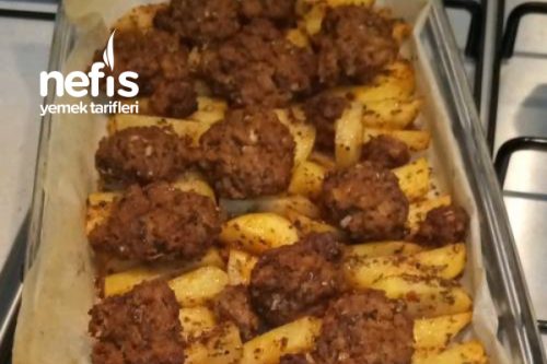 Fırında Köfte Patates Tarifi
