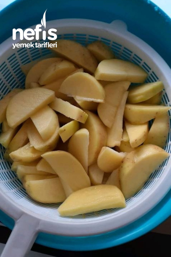 Elma Dilim Soslu Patates (Hazırlara Taş Çıkartacak)
