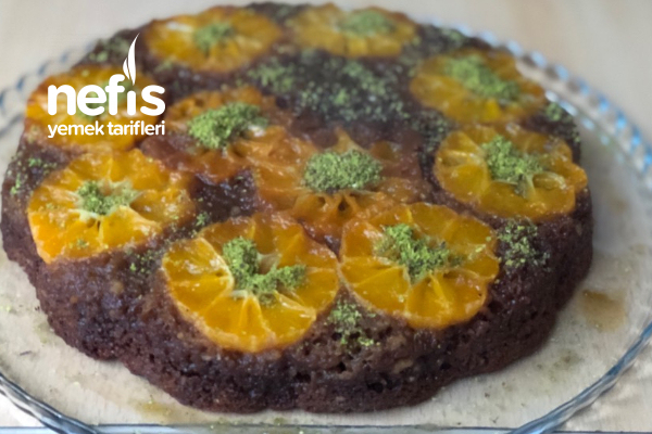 Ters Düz Kek/ Mandalinalı Karamelli Kek Tarifi Nefis Yemek Tarifleri