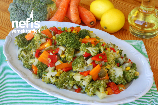 Zeytinyağlı Brokoli Salatası