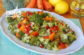 Zeytinyağlı Brokoli Salatası (videolu) Tarifi