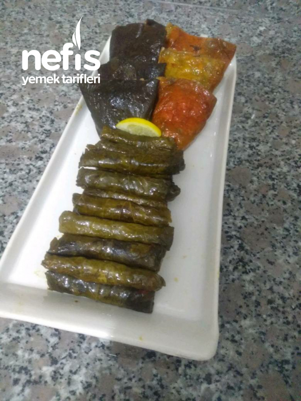 Kıymalı Kuru Dolma Ve Yaprak Sarma