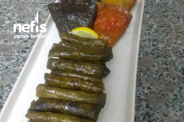 Kıymalı Kuru Dolma Ve Yaprak Sarma