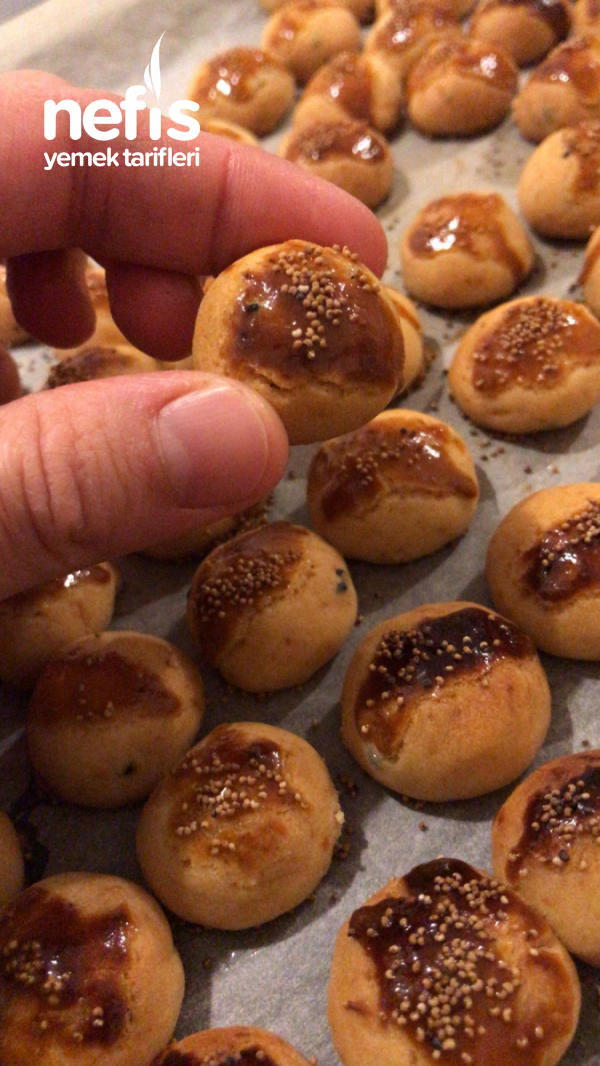 Çörekotlu Minik Kurabiyeler Nefis Yemek Tarifleri 6604749