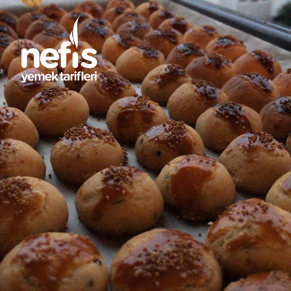 Çörekotlu Minik Kurabiyeler Nefis Yemek Tarifleri 6604749