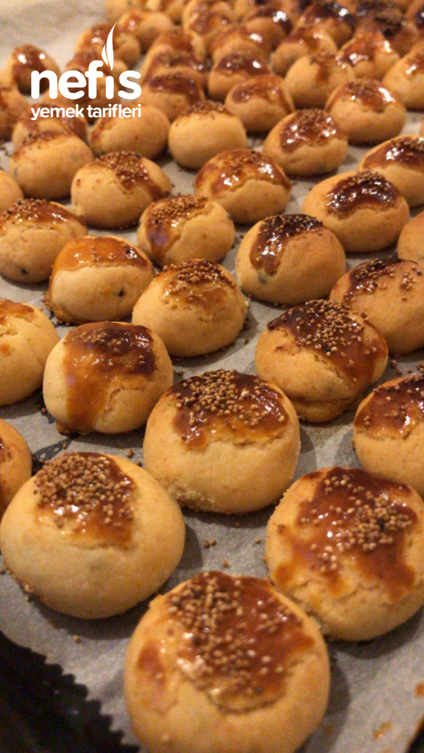 Çörekotlu Minik Kurabiyeler Nefis Yemek Tarifleri 6604749
