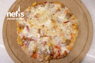 Tavada Bombastik Pizza Tarifi