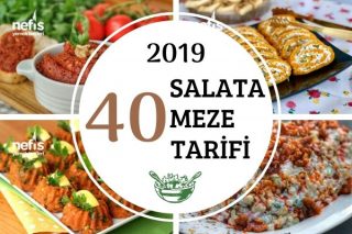 2019'un En Popüler 40 Salata-Meze Tarifi