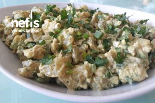 Avokadolu Hardallı Patates Salatası Tarifi