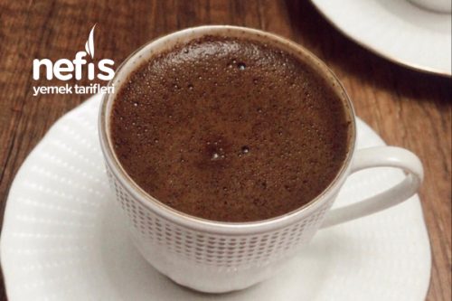 Köpüklü Orta Şekerli Türk Kahvesi Tarifi