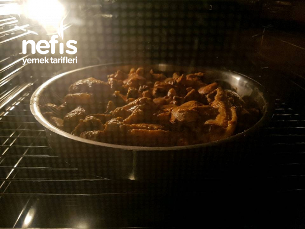 Önhazırlıksız Lokum Gibi Fırında Patatesli Mantarlı Tavuk