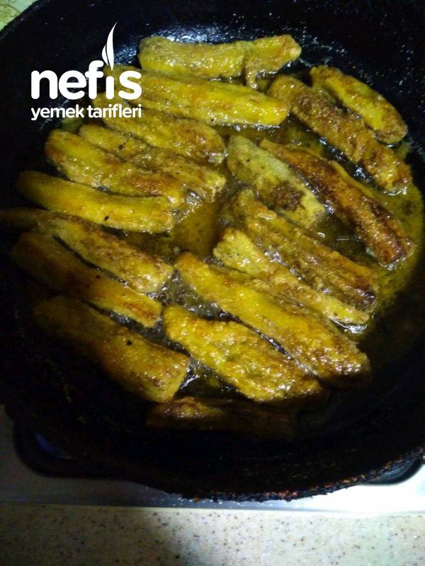 Patlıcan Balığı (Mısır Unlu Patlıcan Kızartması)