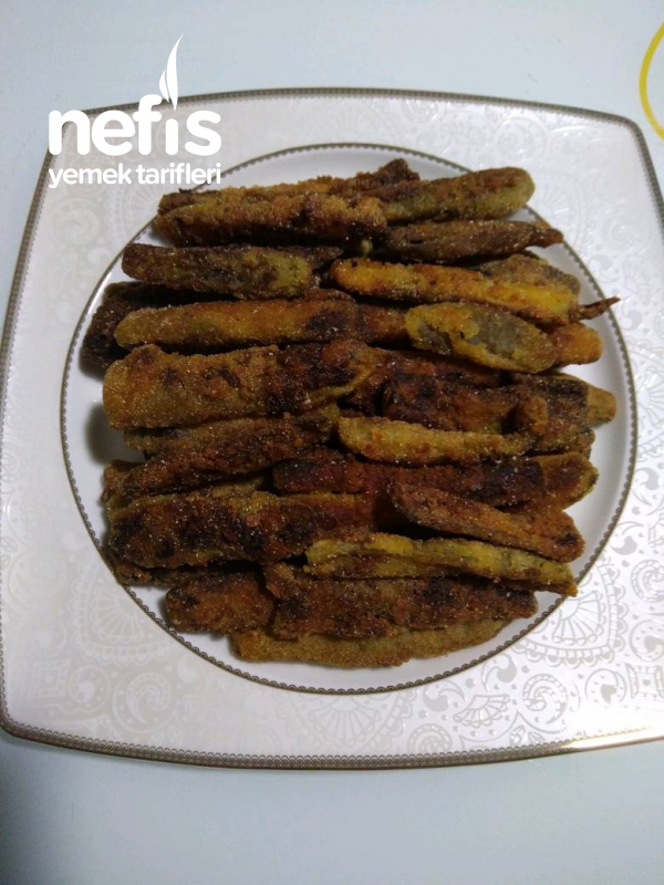 Patlıcan Balığı (Mısır Unlu Patlıcan Kızartması)